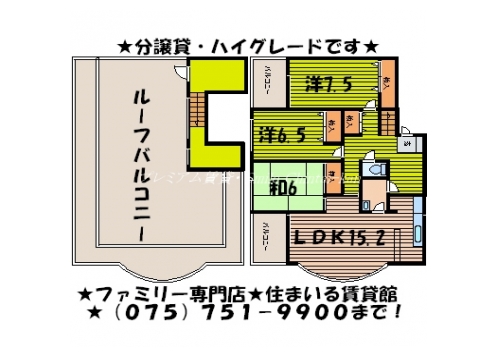 ライフプラザ烏丸御池 間取り図
