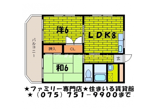 レジデンスY 間取り図