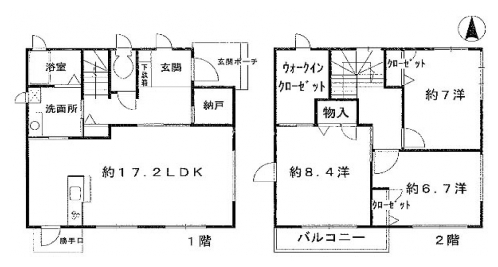 ＰＡＳＳＹハウス 間取り図