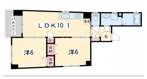 燦祿館 間取り図