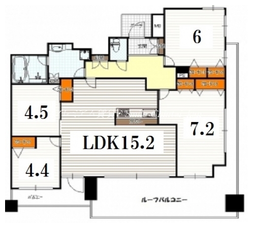 プレサンス京都四条河原町ネクステージ 間取り図