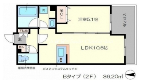 ヴィラ聖護院 間取り図