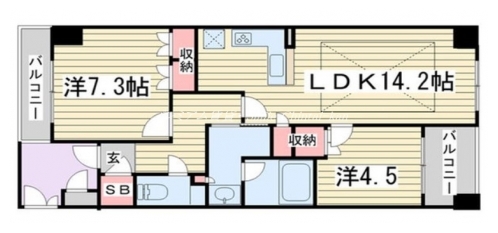 ザ・京都レジデンス御所南 間取り図