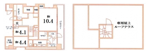 S-FORT二条城前 間取り図