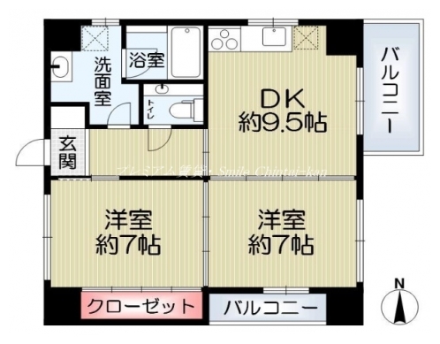 初音館 間取り図