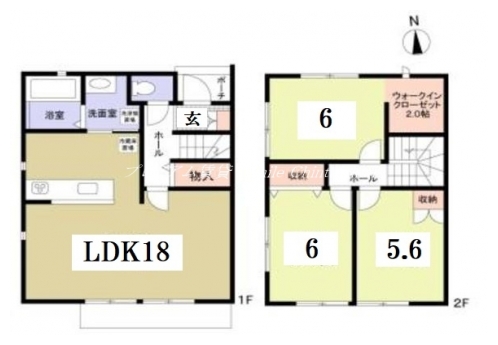 エクセル山本 間取り図