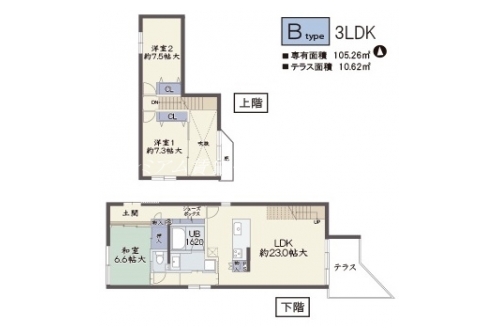 ウィステリア御池 間取り図