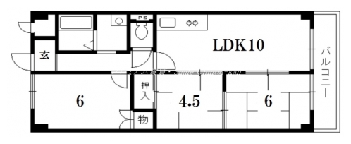 フローラルＯＫＤ 間取り図