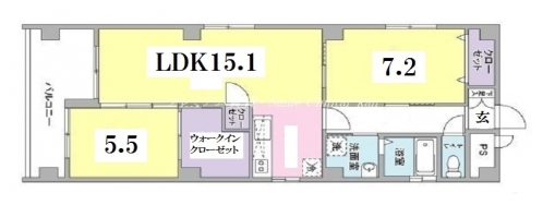ラス・パルマス京都二条 間取り図