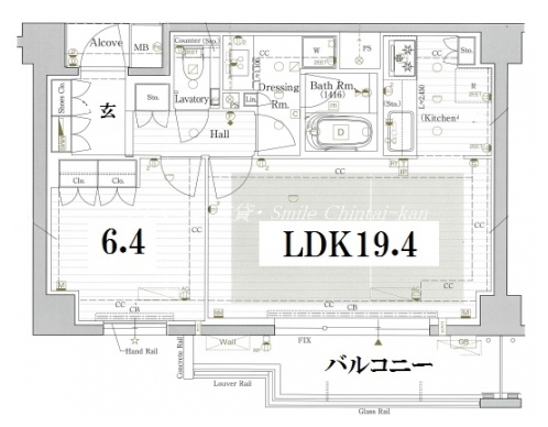 ザ・京都レジデンス御所東 間取り図