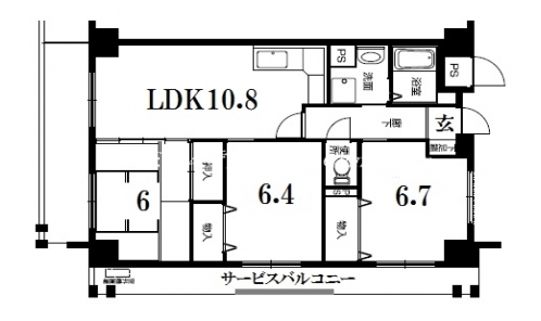八木善21 間取り図