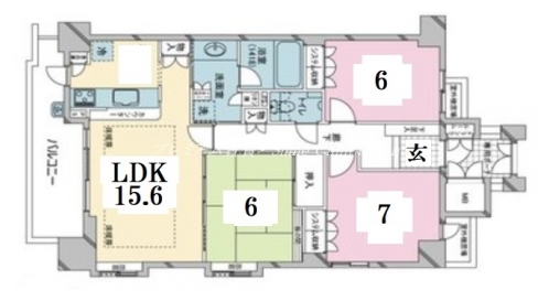 レピア東山神宮道アーバンライフ 間取り図