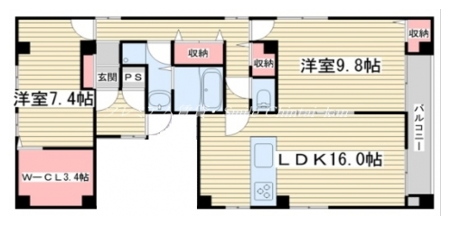 オヅヌ 間取り図