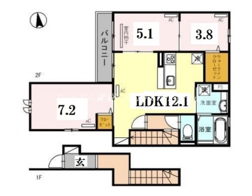 ラウルレジデンス 間取り図