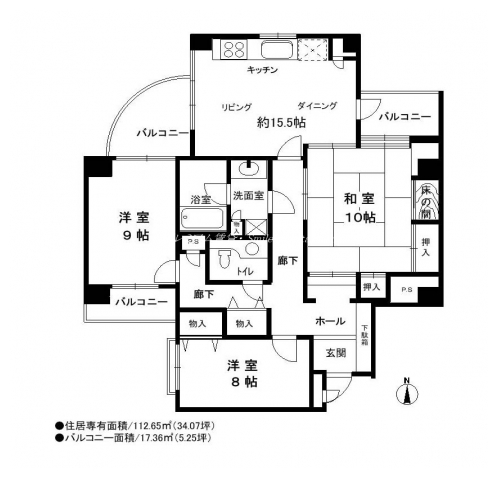 ＫＢコンフォート 間取り図