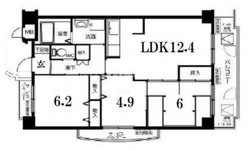 上下反転タイプ