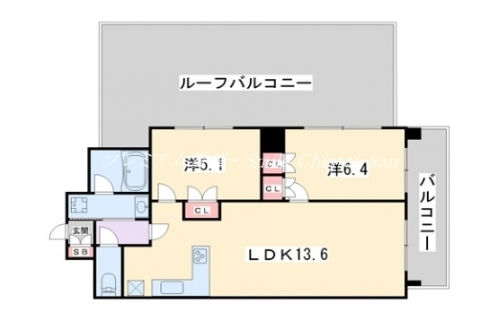 リーガル京都聖護院 間取り図