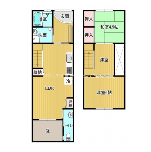 Casa stella 天使突抜 間取り図