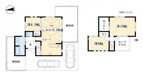 叡峰庵３ 間取り図