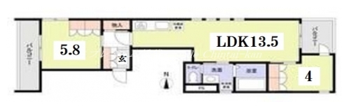 FOREST MAISON柳水町 間取り図