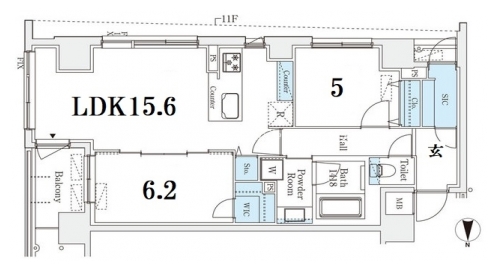 STANDZ河原町五条 間取り図
