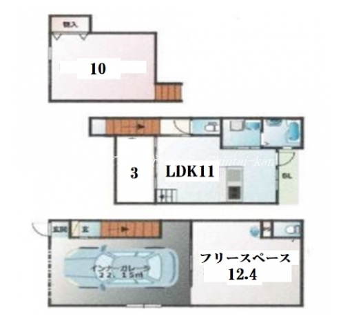 シルフ百万遍BASE 間取り図