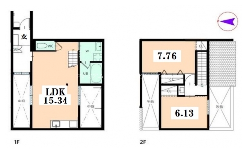 仮称：今出川コートハウス 間取り図