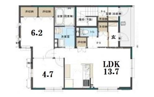 ＱＢＴⅧ 間取り図