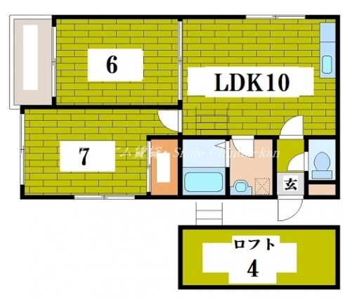 下鴨フラッツ 間取り図