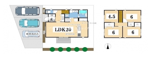 ICHI（イチ）カシヤ 間取り図