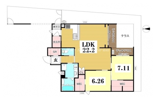 Bellissimo継孝院 間取り図